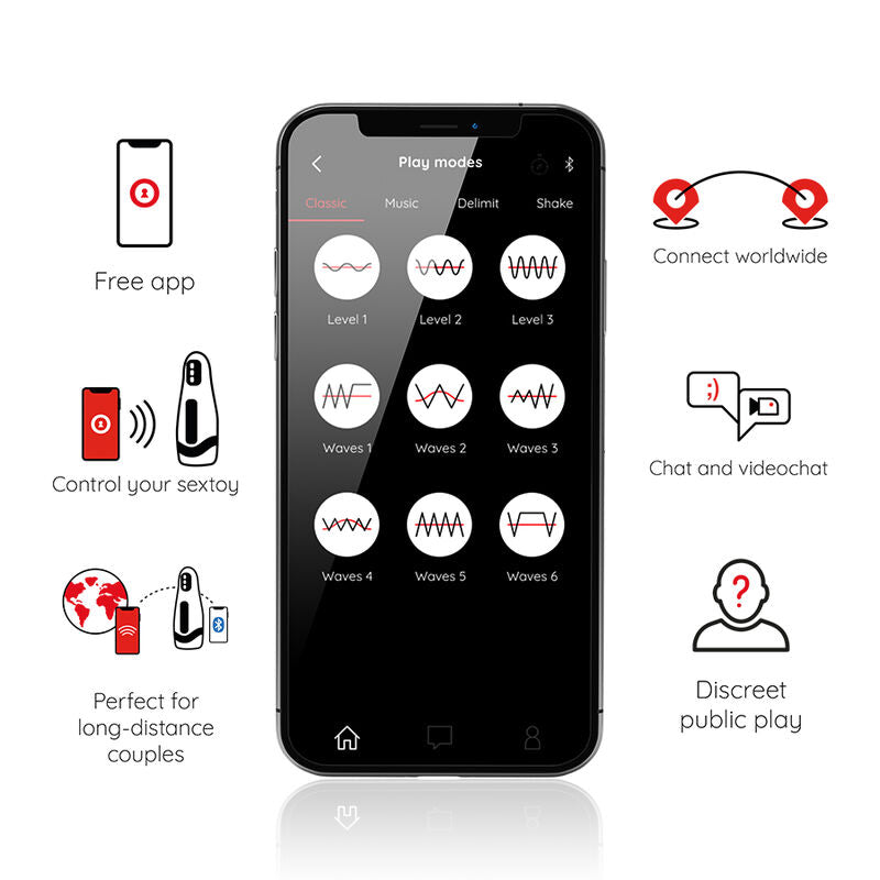 ONINDER™ SEOUL – Vibrating Male Masturbator with APP Control