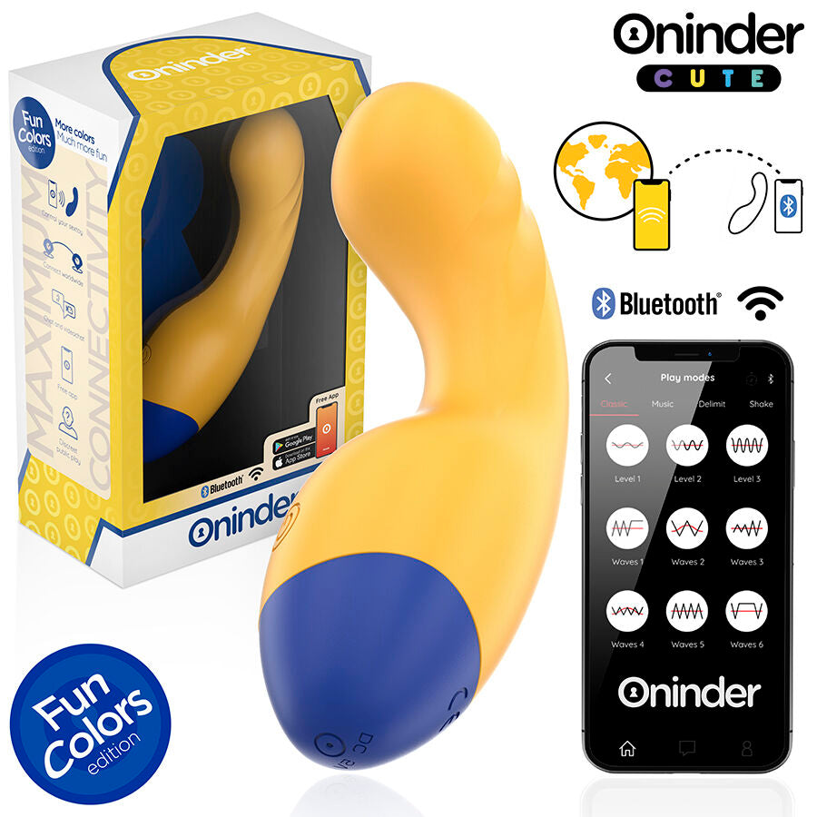 ONINDER CUTE Vibrator – Smart Stimulation with Compact Design and App Control