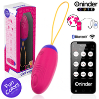 ONINDER CUTE Vibrating Egg – Internal Pleasure with Wave Movement and App Control