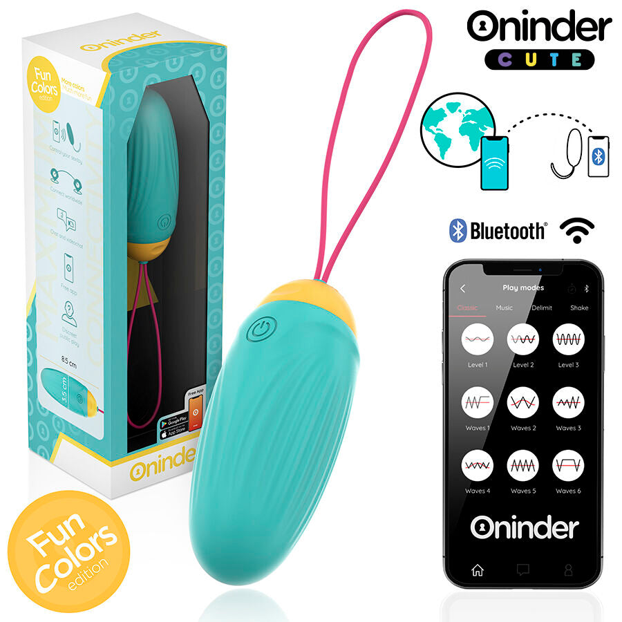 ONINDER CUTE Vibrating Egg – Discreet, Smart and with Wave Movement