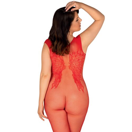 OBSESSIVE - N112 BODYSTOCKING ED. COULEUR LIMITÉE XL/XXL