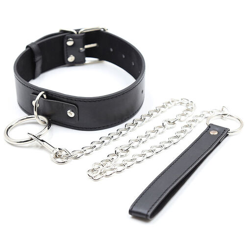 OHMAMA FETISH - SUBMISSION COLLAR WITH LEASH