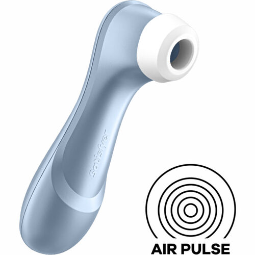 SATISFYER - ESTIMULADOR DE PULSO DE AR PRO 2 AZUL