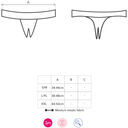 OBSESSIVE - MIAMOR OUVERT THONG XXL