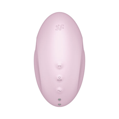 SATISFYER - VULVA LOVER 3 ESTIMULADOR Y VIBRADOR ROSA