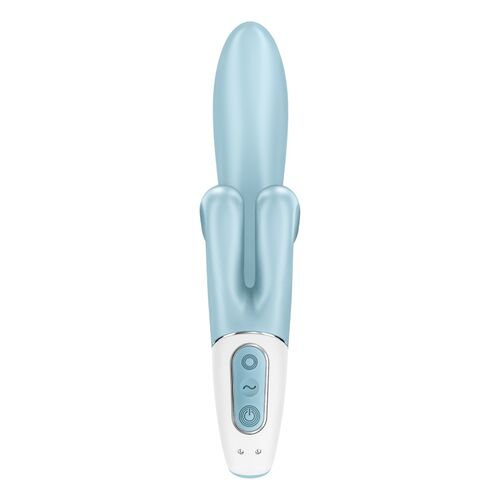 SATISFYER - VIBRATION DE LAPIN TOUCH ME BLEU