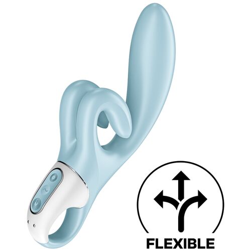 SATISFYER - TOUCH ME VIBRADOR RABBIT AZUL