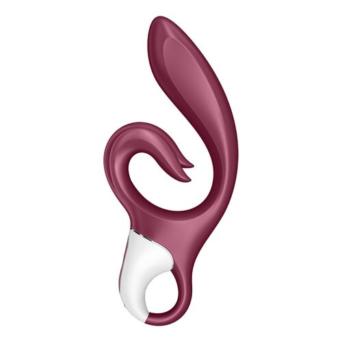 SATISFYER - LOVE ME RABBIT VIBRATION ROUGE