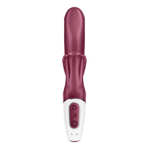 SATISFYER - LOVE ME RABBIT VIBRAZIONE ROSSO