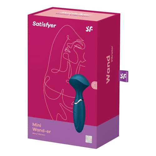 SATISFYER - MINI WONDER BLEU