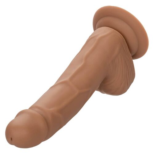 CALEXOTICS - CLOUS EN SILICONE 15.24 CM MARRON