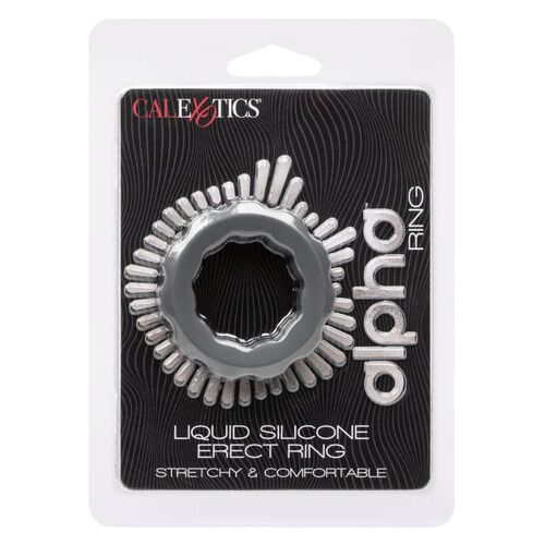 CALEXOTICS - ALPHA ERECT RING GREY