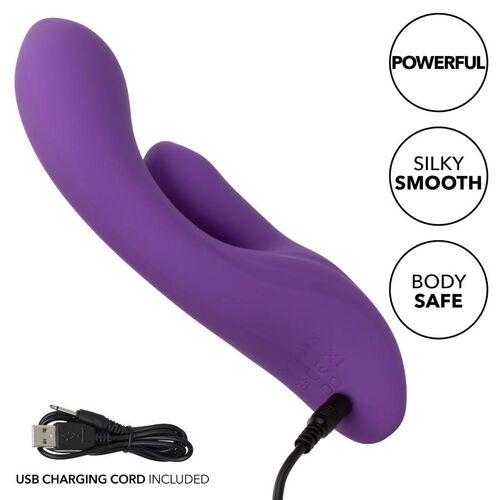 CALEXOTICS - STELLA DUAL PLEASER VIOLET