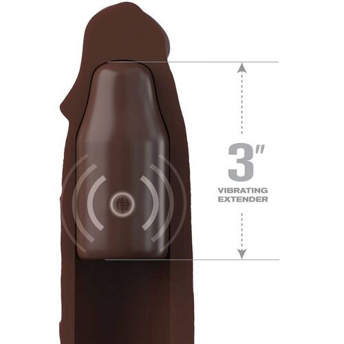 FANTASY X- TENSIONS - MANGA PIPEDREAMS 22,86 CM + 7,62 CM PLUG REMOTE BROWN