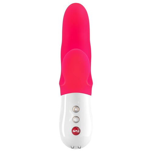 FUN FACTORY - MISS BI DUAL VIBRATEUR ROSE BLANC