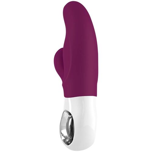 FUN FACTORY - MISS BI DUAL VIBRATEUR RAISIN BLANC