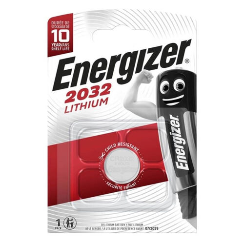 ENERGIZER - BATTERIE LITHIUM TASTE CR2032 3V 1 EINHEIT