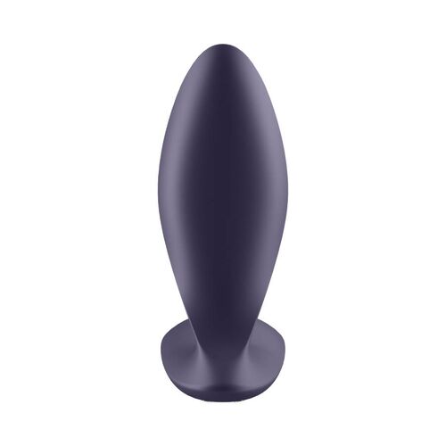 SATISFYER - PLUGUE DE ALIMENTAO ROXO