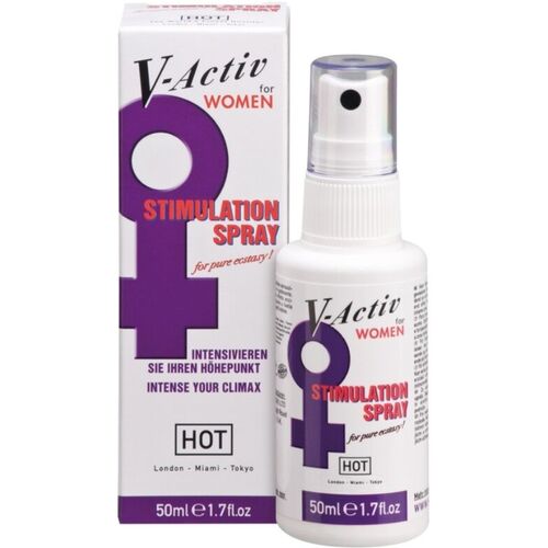 HEISS - V-ACTIV PENIS POWER SPRAY FRAUEN 50ML