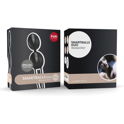 FUN FACTORY - SMARTBALLS DUO GRAU/SCHWARZ