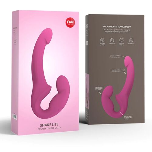 FUN FACTORY - SHARE LITE DOPPELDILDO BLACKBERRY