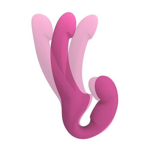 FUN FACTORY - CONDIVIDI LITE DOPPIO DILDO BLACKBERRY