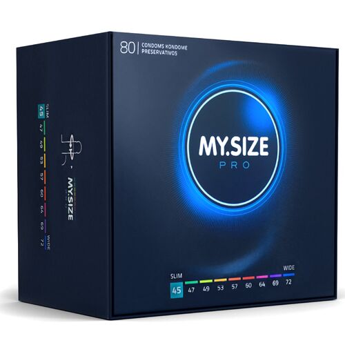 MY SIZE - PRO CONDOMS 45 MM 80 UNITS