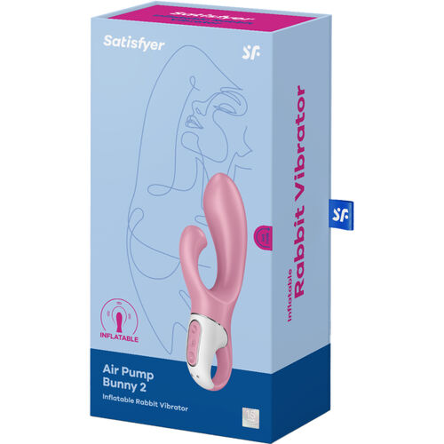 SATISFYER - POMPA AD ARIA BUNNY 2 ROSA