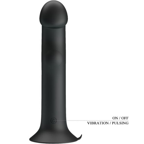 PRETTY LOVE - VIBRATEUR MURRAY ET VENTOUSE DE CLITORIS NOIR