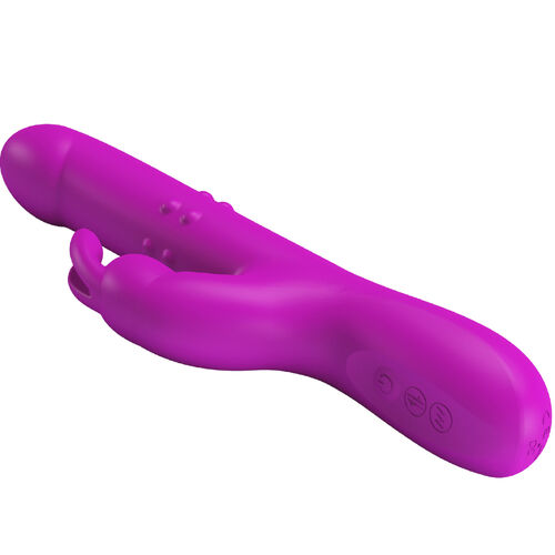 PRETTY LOVE - VIBRADOR REESE COM ROTAO ROXA