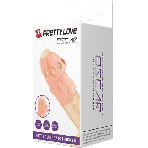 PRETTY LOVE - PÉNIS NATUREL OSCAR PLUS ÉPAIS