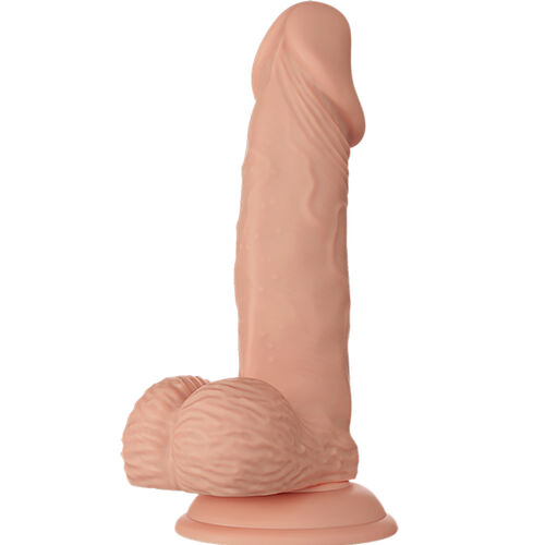 BAILE - PRETTY LOVE ENCONTRO ZEBULON DILDO REALÍSTICO FLEXÍVEL 19.4 CM NATURAL