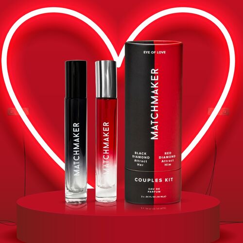 EYE OF LOVE - MATCHMAKER PHEROMONE 2PC SET COPPIE KIT ATTRATTI LEI E LUI 20 ML