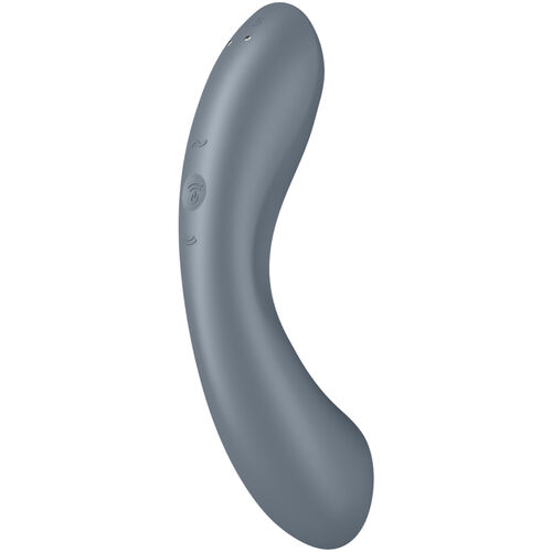 SATISFYER - CURVE TRINITY 1 AIR PULSE VIBRAZIONE GRIGIO