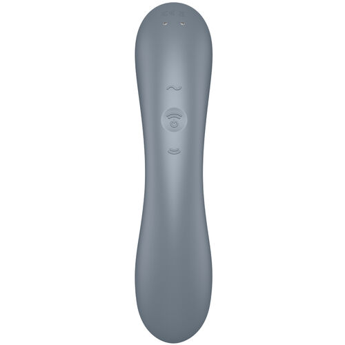 SATISFYER - CURVE TRINITY 1 AIR PULSE VIBRAZIONE GRIGIO