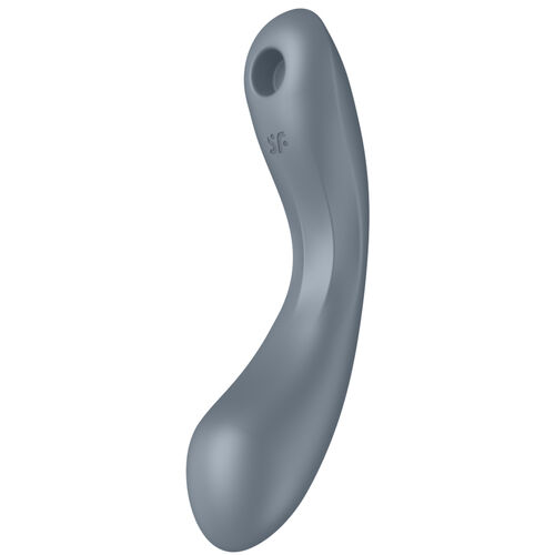 SATISFYER - CURVE TRINITY 1 AIR PULSE VIBRAZIONE GRIGIO