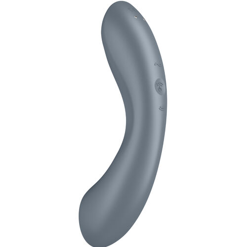 SATISFYER - CURVE TRINITY 1 AIR PULSE VIBRATION GRIS