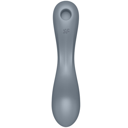 SATISFYER - CURVE TRINITY 1 AIR PULSE VIBRATION GRAU