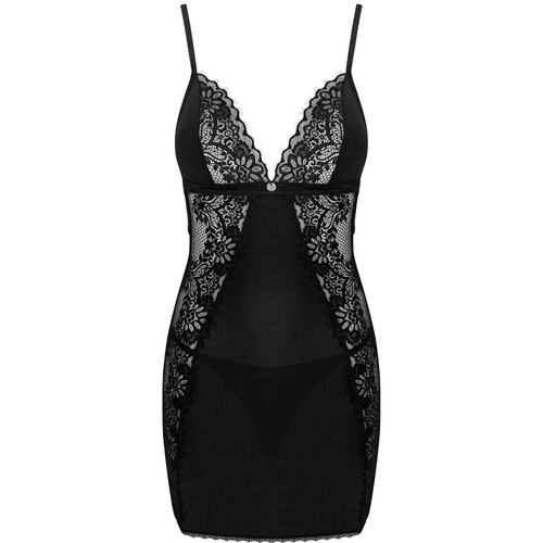 OBSESSIVE - CHEMISE MADERRIS & STRING XS/S