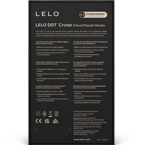 LELO - DOT CRUISE ESTIMULADOR DE CLÍTORIS VERDE PISTACHO