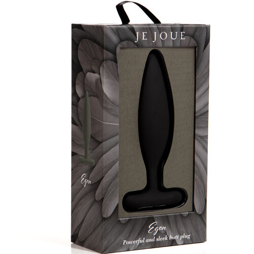 JE JOUE - VIBRADOR ANAL EGON PLUG PRETO