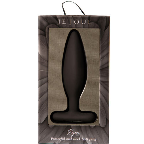 JE JOUE - EGON PLUG ANAL VIBRADOR NEGRO