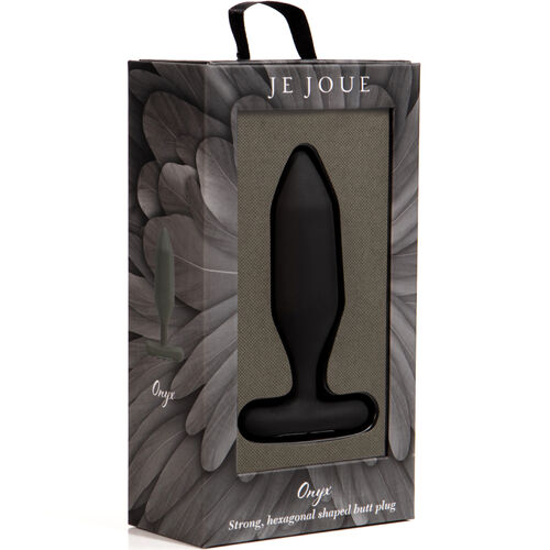 JE JOUE - VIBRATORE PLUG ANALE ONYX NERO