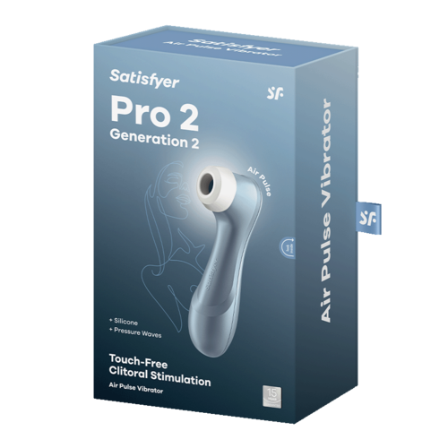 SATISFYER - PRO 2 LUFTPULSSTIMULATOR BLAU