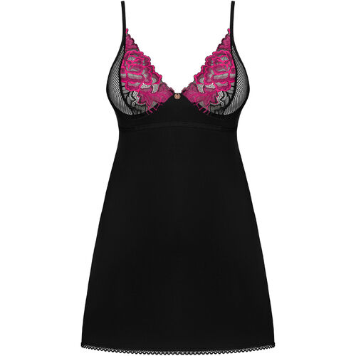 OBSESSIVE - ROSENTY CHEMISE & TANGA XS/S