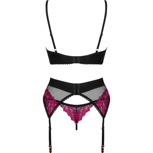 OBSESSIVE - ROSENTY SET DREI TEILIG M/L