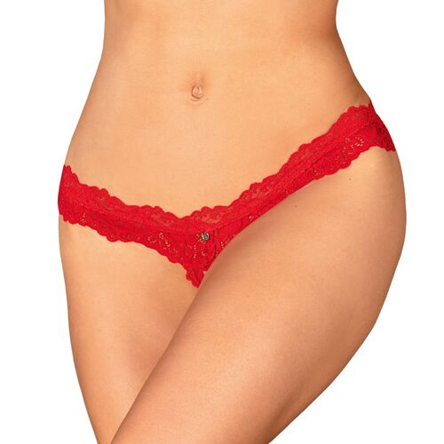 OBSESSIVE - STRING AMOR CHERRIS SANS CROCHET S/M