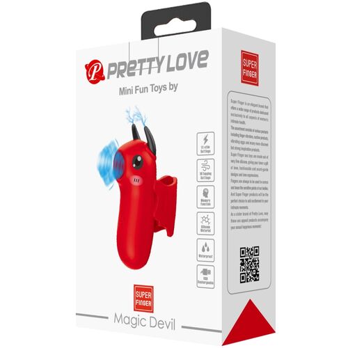 PRETTY LOVE - MINI GIOCATTOLI DIVERTENTI DELLO STIMOLATORE MAGIC DIAVOLO