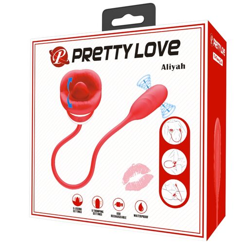 PRETTY LOVE - ALIYAH MASTURBATORE A BOCCA ROSSA