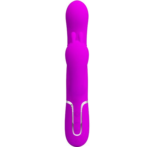 PRETTY LOVE - CAMMY VIBRATORE TRIPLO MULTIFUNZIONE 4 IN 1 ROSA